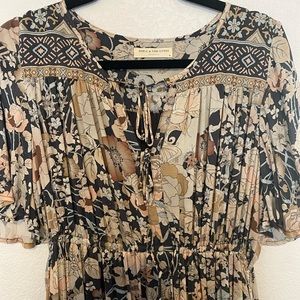 NWOT Spell and the Gypsy Collective floral maxi free size medium